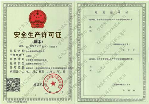 爱游戏平台-爱游戏（中国）一站式服务平台安全生产许可证(副本）